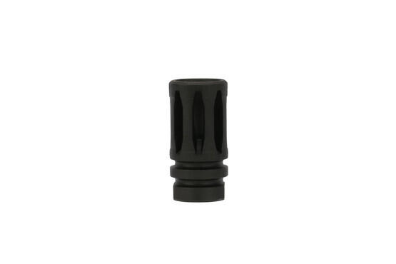 The KAK Industry 308 a2 flash hider is machined from steel and features a durable phosphate finish